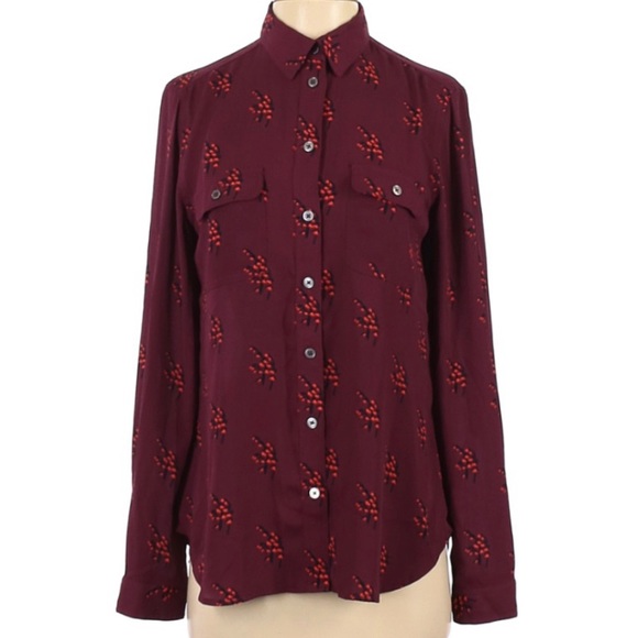 Ann Taylor button down long sleeve shirt  small - Picture 1 of 4